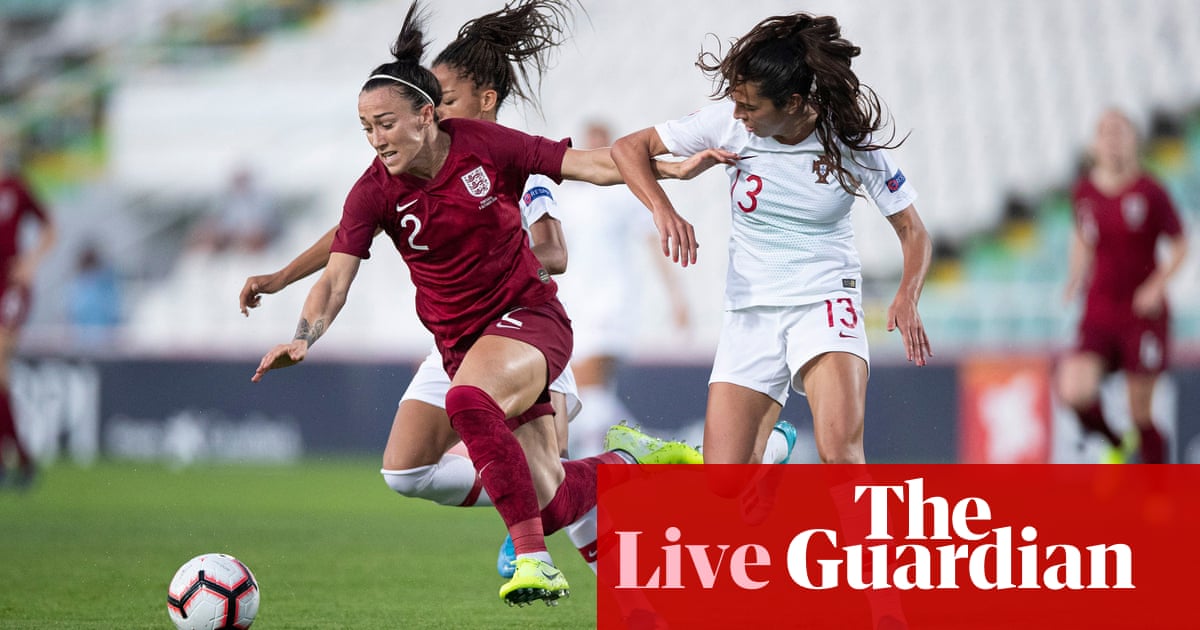 Portugal v England: womens international football friendly – live!