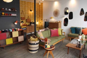 Interior of the home decor store Mobilhome, Batignolles, Paris