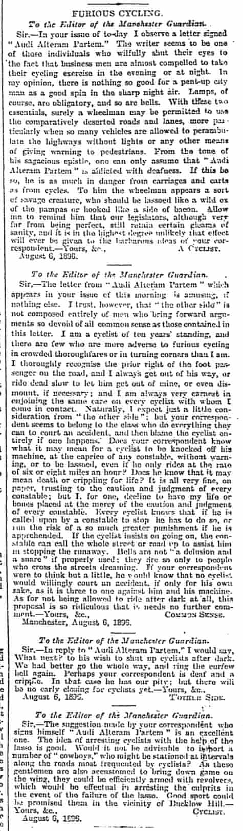 The Guardian, 7 August 1896.
