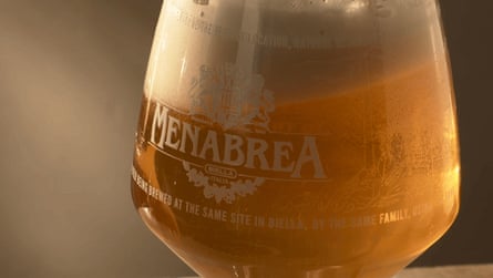 Glass of Menabrea