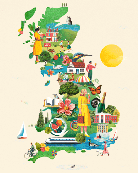A map of the UK
