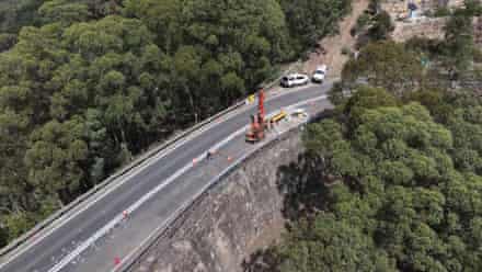 Mitchells Causeway, Mt Victoria pass