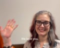 Friends supporting Rachel astatine her enslaved proceeding successful Georgia