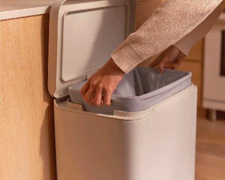 Caraway 45L Rectangular Step Trash Can