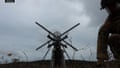 HX-2 drones made by the German startup Helsing being launched and hitting targets in testing.