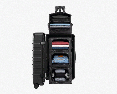 I upgraded my suitcase for one with pop-out shelves – it's completely changed how I packed