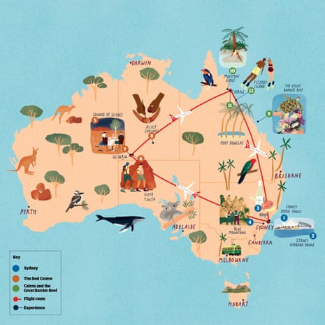 Sydney, Cairns dan Uluru: buka Australia di rute keajaiban 12 hari ini Sydney, Cairns dan Uluru: buka Australia di rute keajaiban 12 hari ini