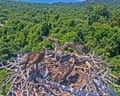 ‘Osprey cam’ streams life of nesting seabirds perched at tip of 55 metre-long Queensland rainforest canopy crane | Queensland ‘Osprey cam’ streams life of nesting seabirds perched at tip of 55 metre-long Queensland rainforest canopy crane | Queensland