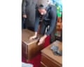 Video appears to show Taliban officials smashing up smartphones after ban announced