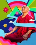 Photograph: Bema Oser Dorje. Illustration: Mel Cerri