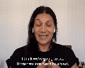 A gif of two Guardian journalists talking to each other