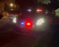 ICE vehicle driven on pavement toward protesters