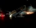 Deportation plane arriving in Bangui on 11 June