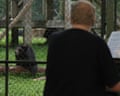 Rick Wakeman plays piano at bear sanctuary