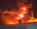 Russian strikes damage port infrastructure facilities in Odesa