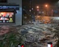 Storm Boelo causes severe flooding in town centre of Largs, Scotland