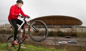 Grayson Perry at Lee Valley VeloPark.