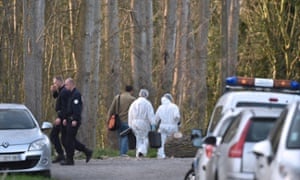 Calais murder scene