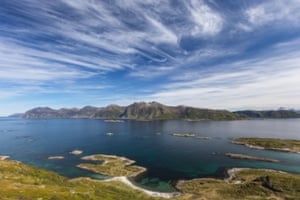 View from Sandøya island, Norway