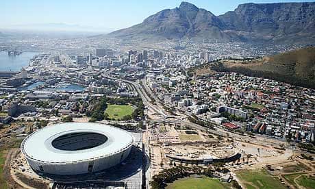 cape town, home of south africas central government.