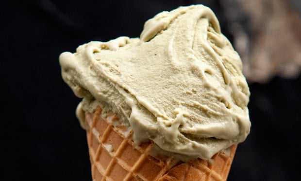 Israeli prime minister Binyamin Netanyahu apparently prefers pistachio and vanilla ice-creams