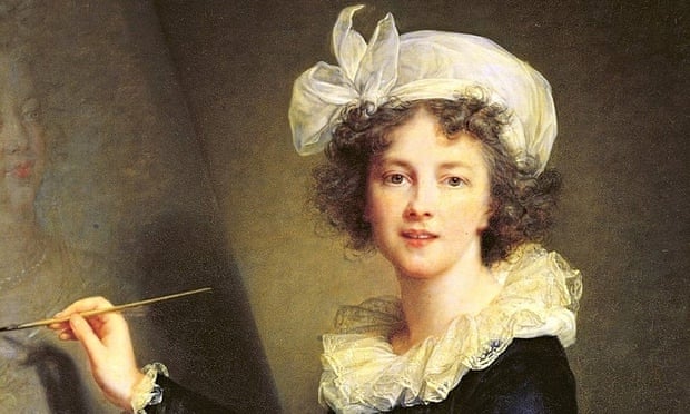 Just one smile … Mme Le Brun's outrage-inducing self portrait from 1787.