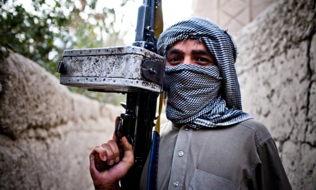 A Hezbi-i-Islami insurgent east of Kabul.