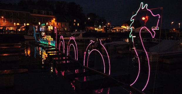 Padstow Christmas lights