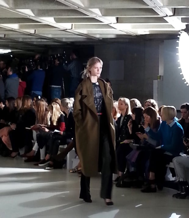 Preen Parkas and prints to kick off Sunday. Plait trend continues here ...
