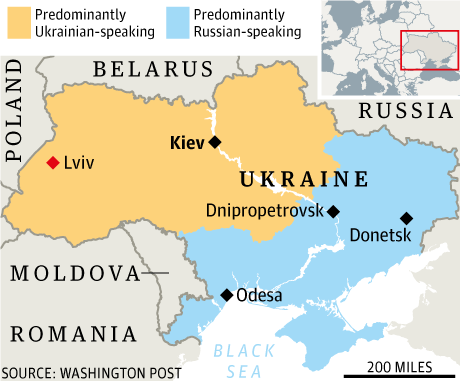Western Ukraine Whereas Russian Is 107