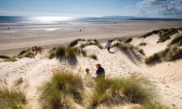 Dunes at Camber Sands, East Sussex, UK