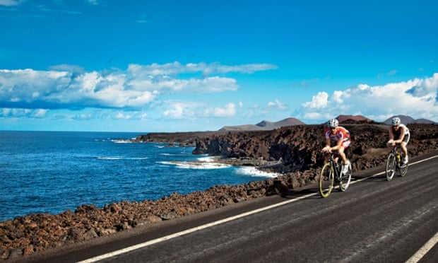 Cliff coast, Los Hervideros, Lanzarote.