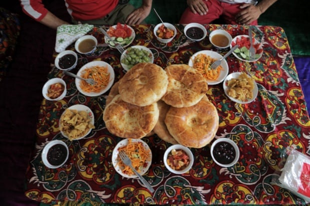 Lunch in Arslanbob.