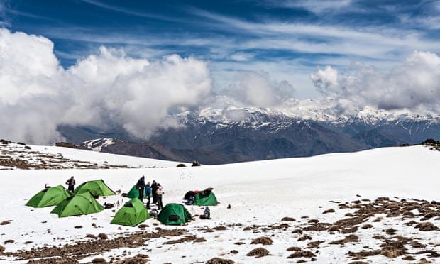 Mountain trekking Iraqi Kurdistan.