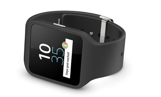 The Sony Smartwatch 3.