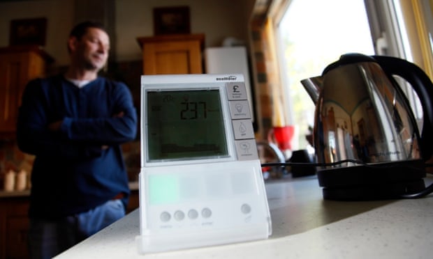Robin Davies from Green Street, Middleton, who has used an energy smart meter for a year as part of a British Gas trial