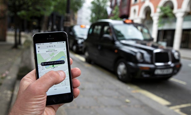 Black-cab drivers are demanding that the Uber licence be revoked. 
