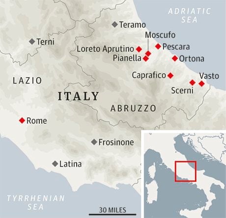 A foodie autumn break in Abruzzo, Italy | Travel | The Guardian