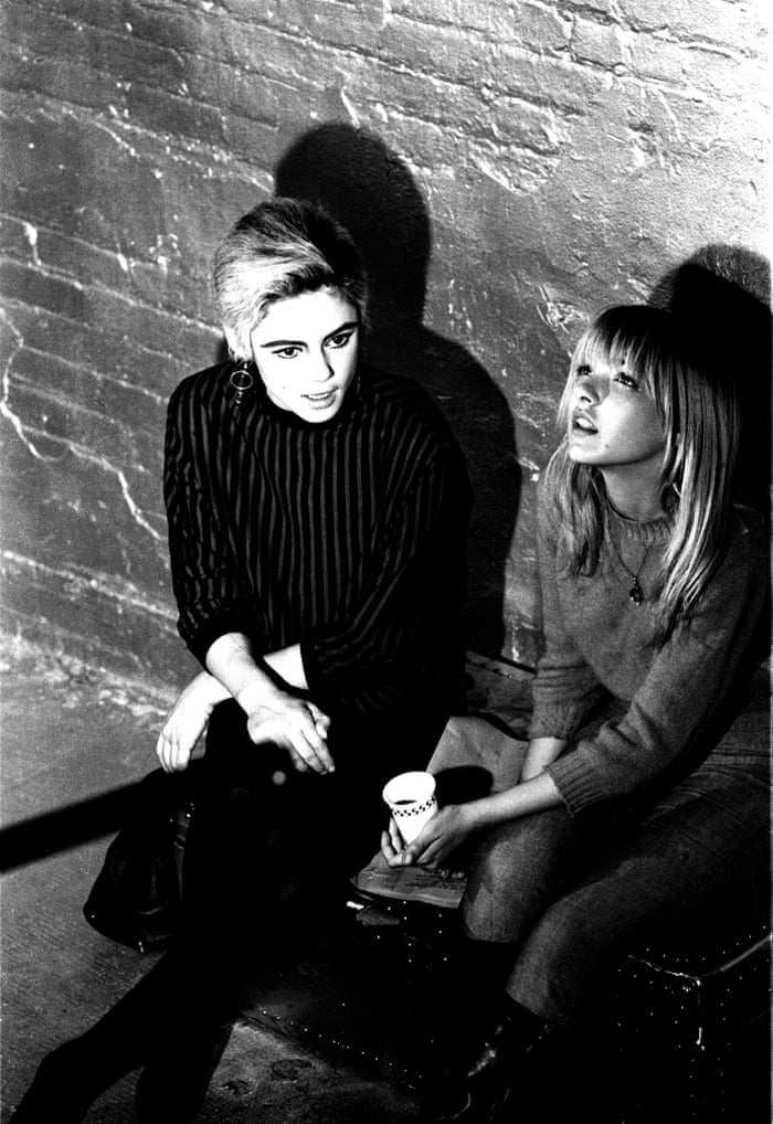 Edie Sedgwick and Bibbe Hansen