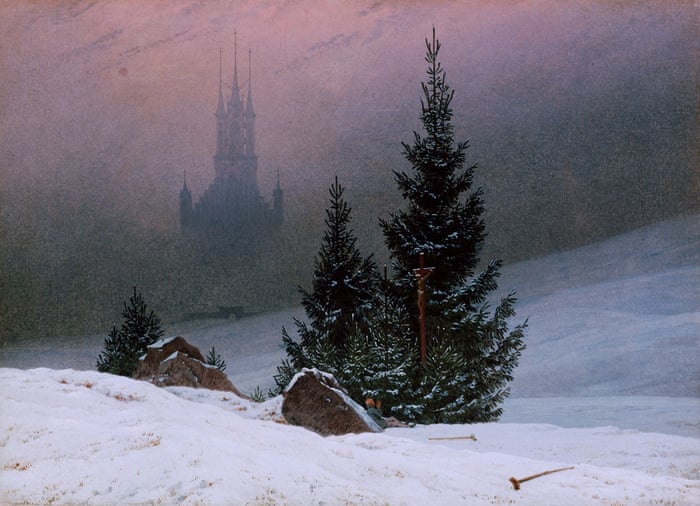 Winter Light by Caspar David Friedrich
