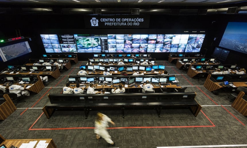 Rio de Janeiro’s centre of operations: ‘a high-precision control panel for the entire city'.